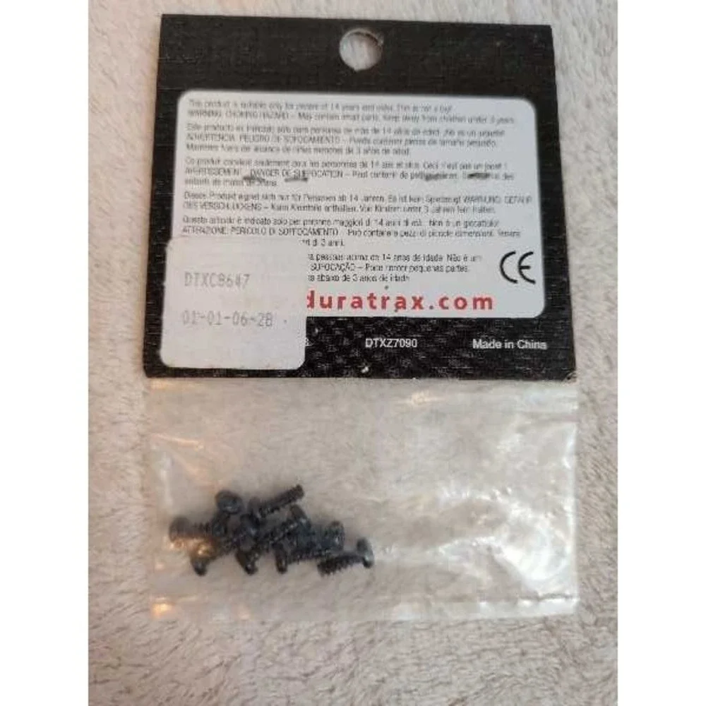 Duratrax DTXC8647 3x8MM S/T Screw Set - 10 Pack